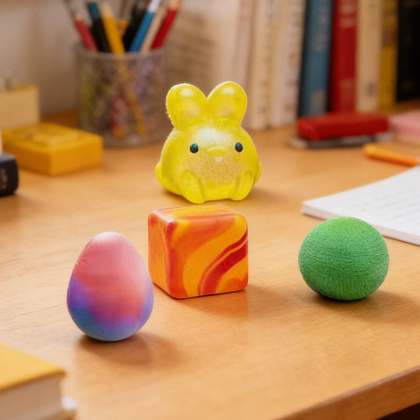 NeeDoh Golden Egg Hunt - Sensory Squeeze Toy Squishy Toy Set Easter Fidget Toy