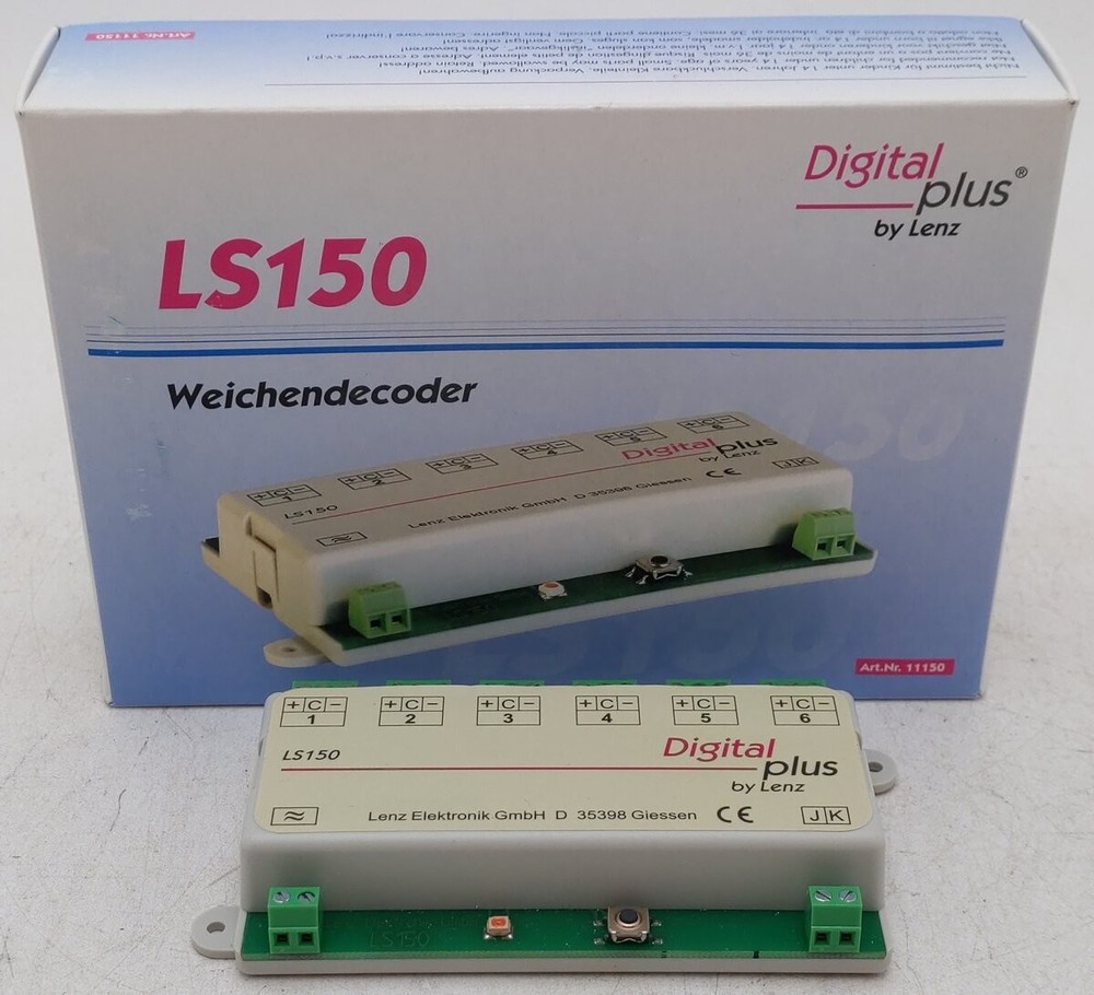 Lenz Elektronik GmbH 11150 Switch Decoder EX/Box