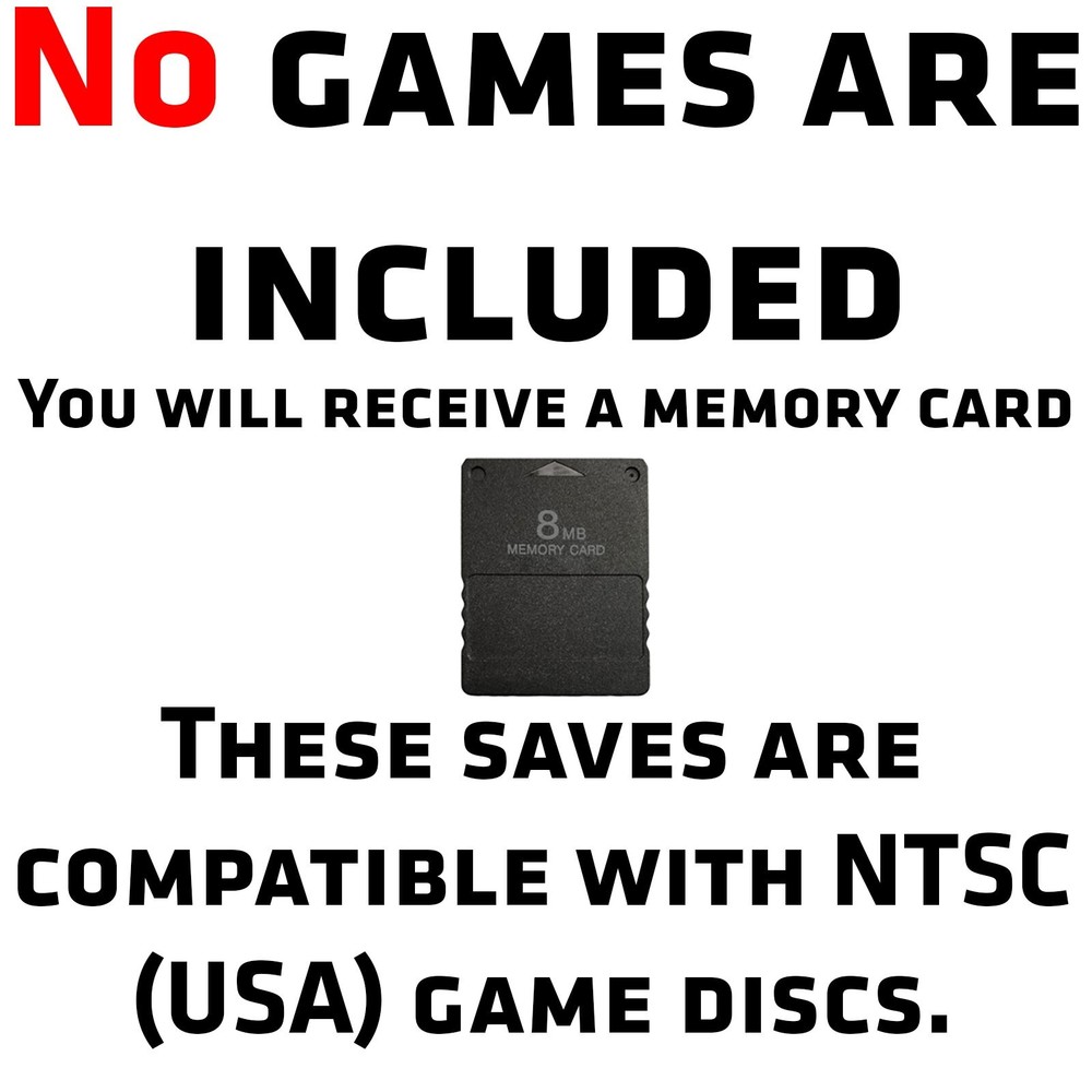 Bully PlayStation 2 PS2 Memory Card Unlocked Save