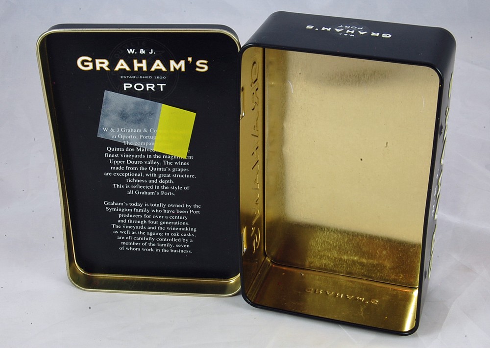 Graham's Port Empty Tin - 2 x 5cl. Bottles