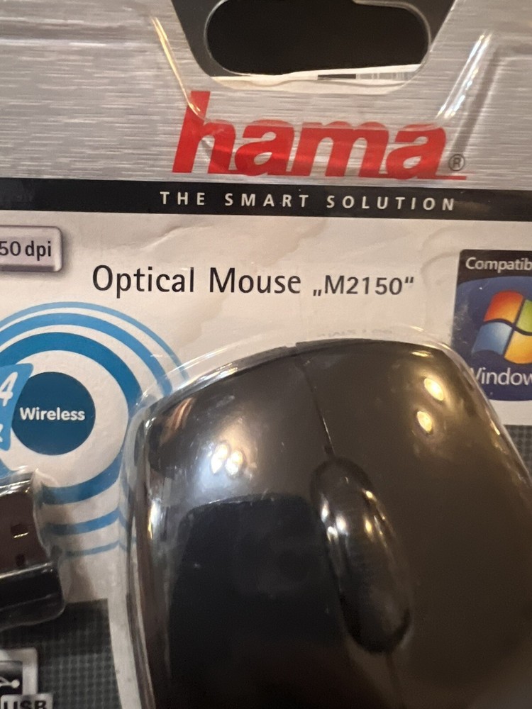 Hama Wireless Optical Mouse 1750 Dpi USB M2150
