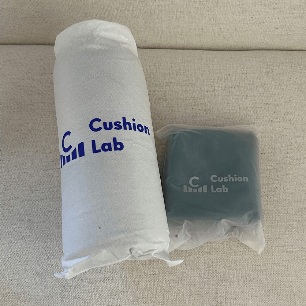 Cushion Lab Travel Deep Sleep Memory Foam Neck pillow, Green, NWT, Open box