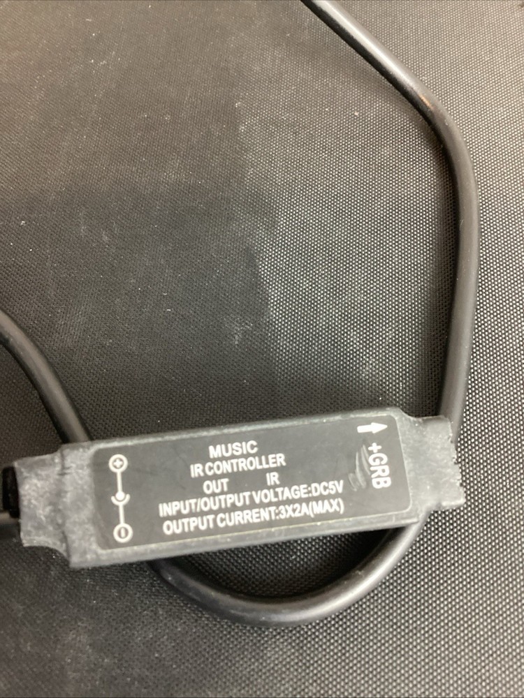 Music IR Controller Output Current 3x2A Max Not Tested