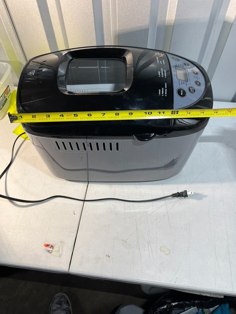 West Bend 47413 3lb Bread Maker Machine 12 Settings Tested Works