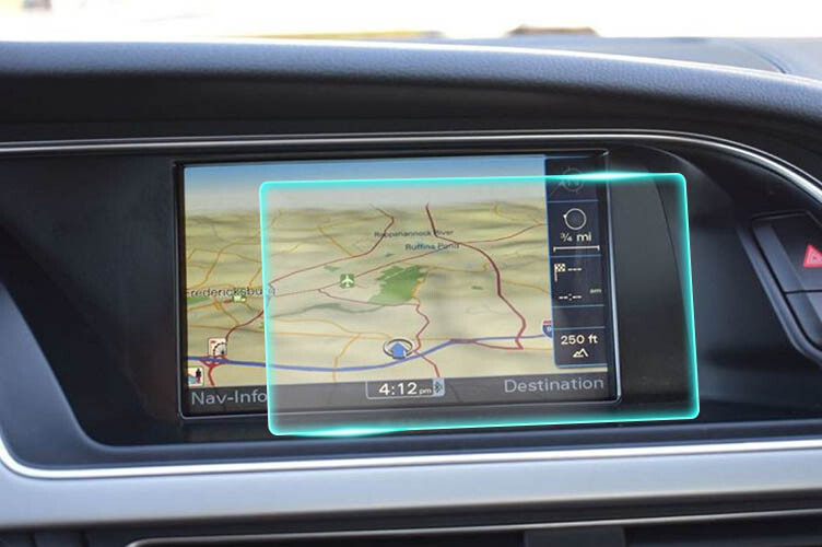Crystal Clear Screen Protector for 2011 Audi A5 Vehicle Navigation