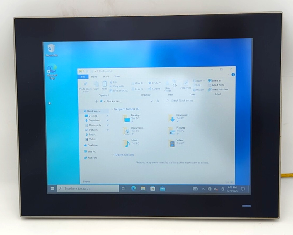Advantech PPC-3120S-RAE 12.1in Panel PC Windows 10 Pro Used