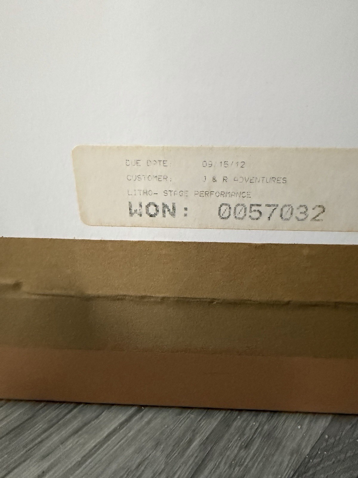 #43 Blues Deluxe" JOE BONAMASSA Collectible Litho (FRAMED - USA ONLY)