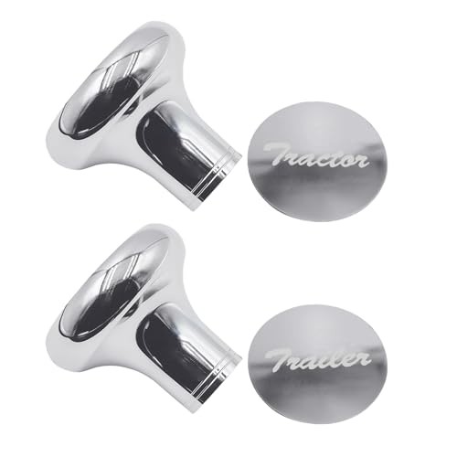 Upgrade Air Brake Knobs for Tractor/Trailer - Air Valve Knobs Compatible 2 PCS