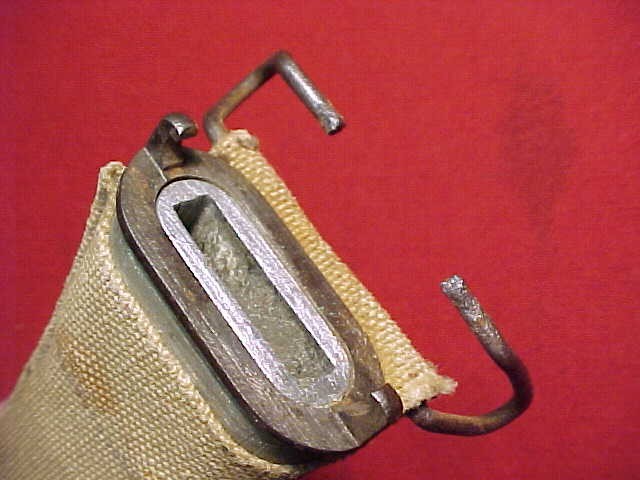 WWI ERA US M1905 BAYONET W/US M1910 CANVAS COVERED SCABBARD ~ CLEAN ESTATE ITEM