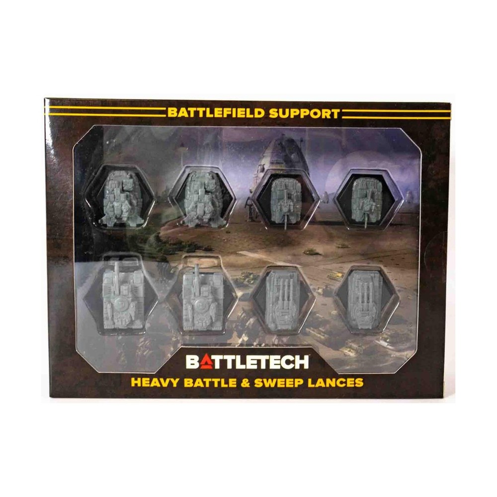 Catalyst Battletech Battlefield Support - Heavy Battle & Sweep Lances New