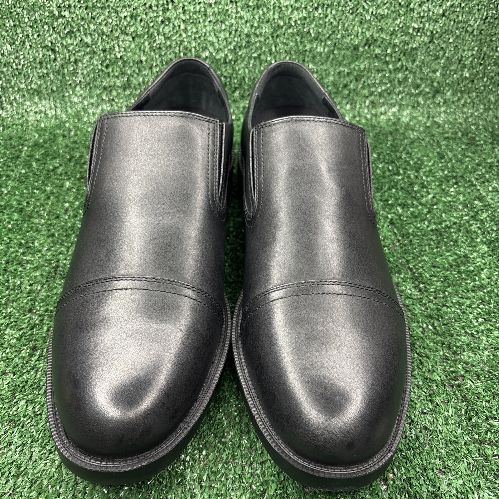 Shoes For Crews “Statesman” Cap Toe Slip On Oxfords Mens Size 11.5 Wide - NEW