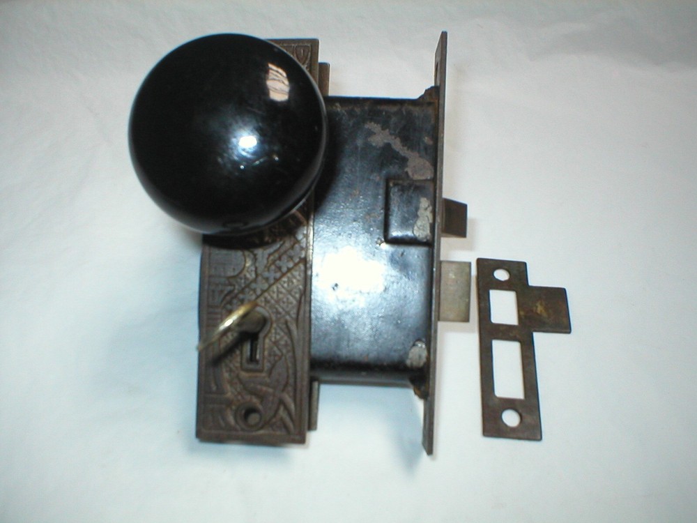 Antique Victorian Era Door Hardware
