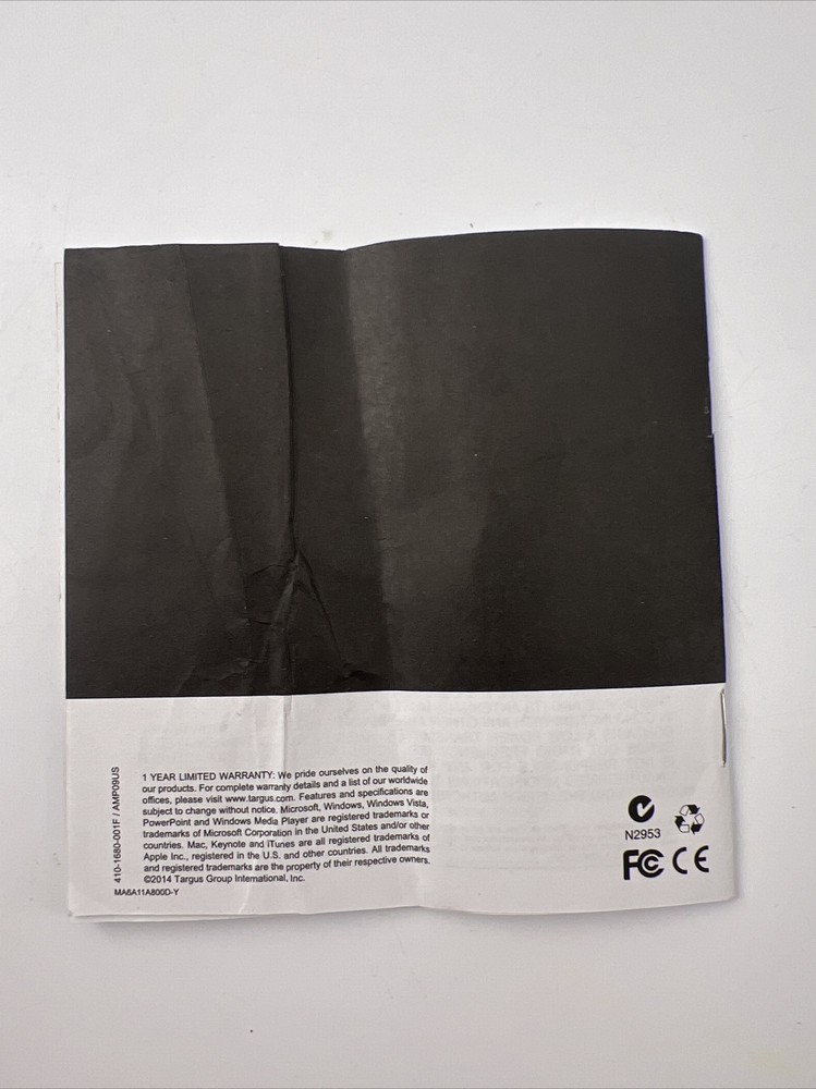 Targus Wireless USB Laser Presentation Remote AMP13US