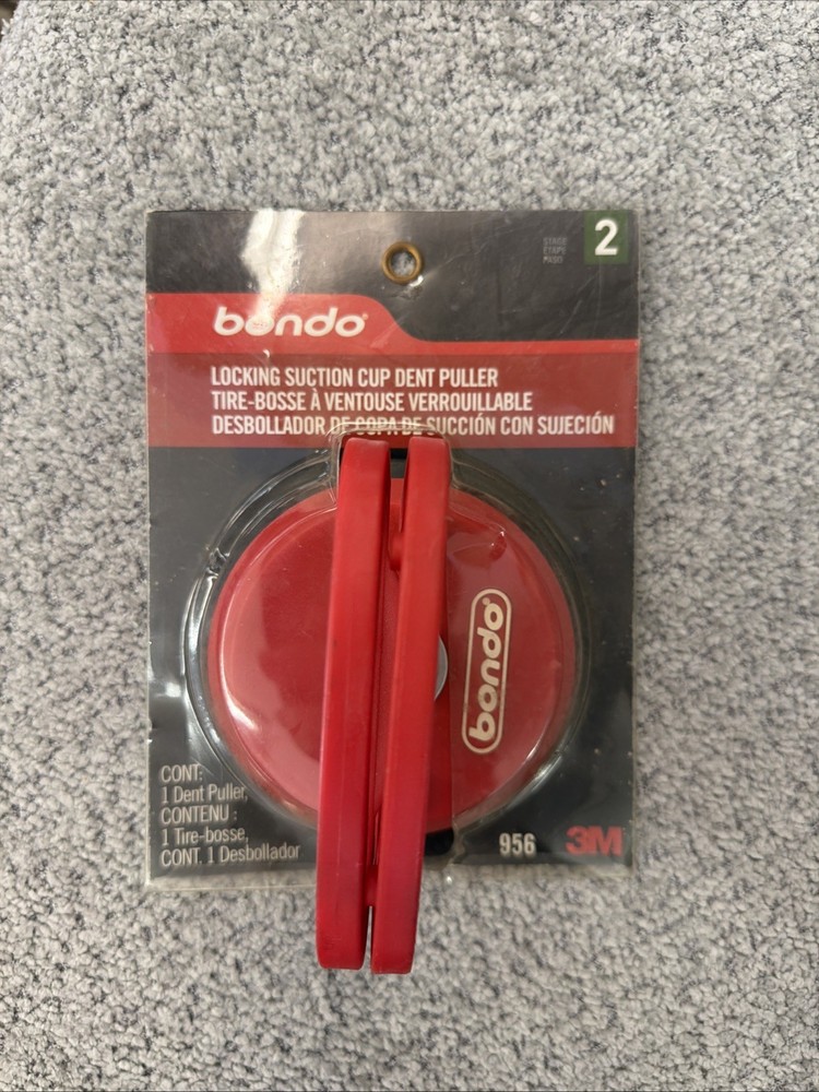 Bondo Dent Puller 956 Double Handle Locking Suction Cup
