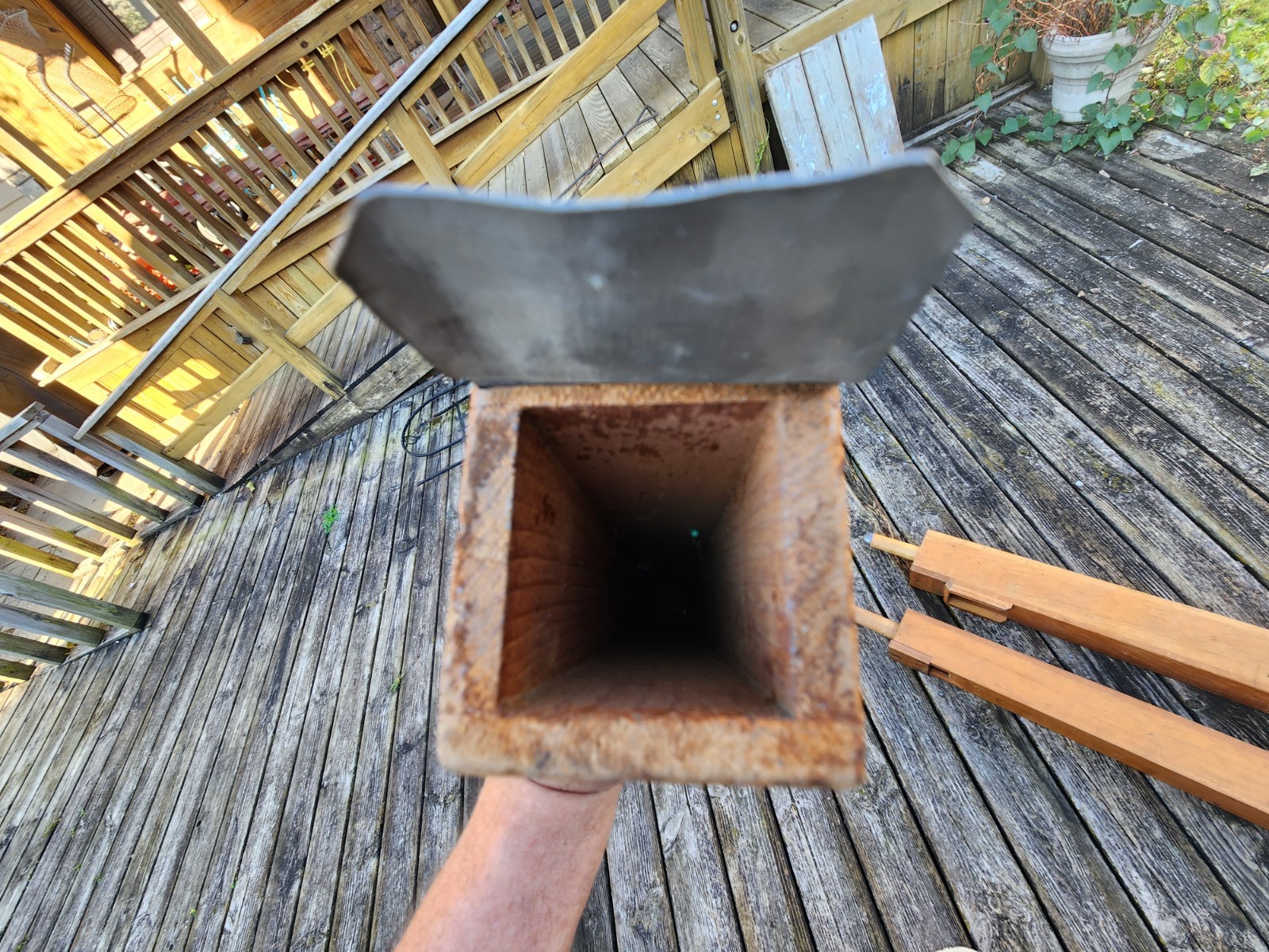 Pipe Organ Wood Flute Large Repurpose Decor Vintage Lot 3 Steampunk Church Prop