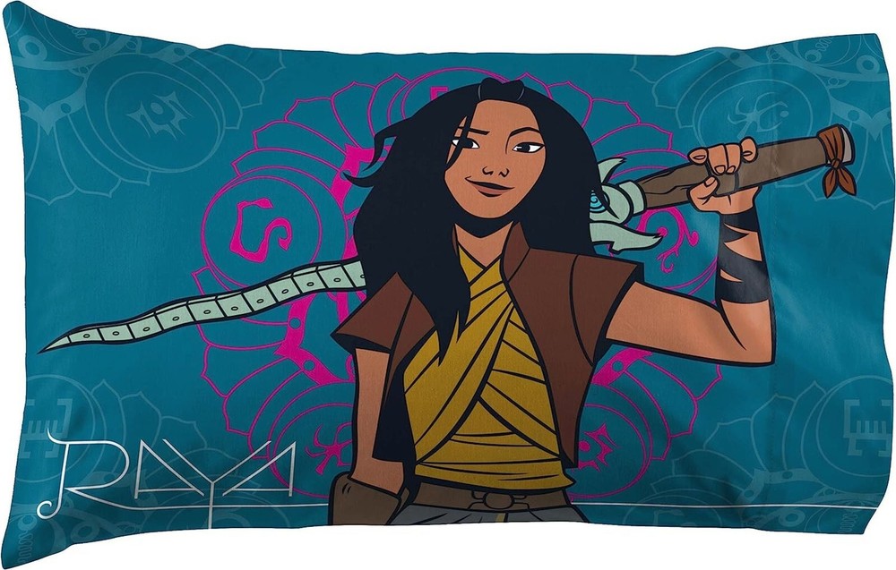 Raya Pillowcase Measures 20 x 30 inches