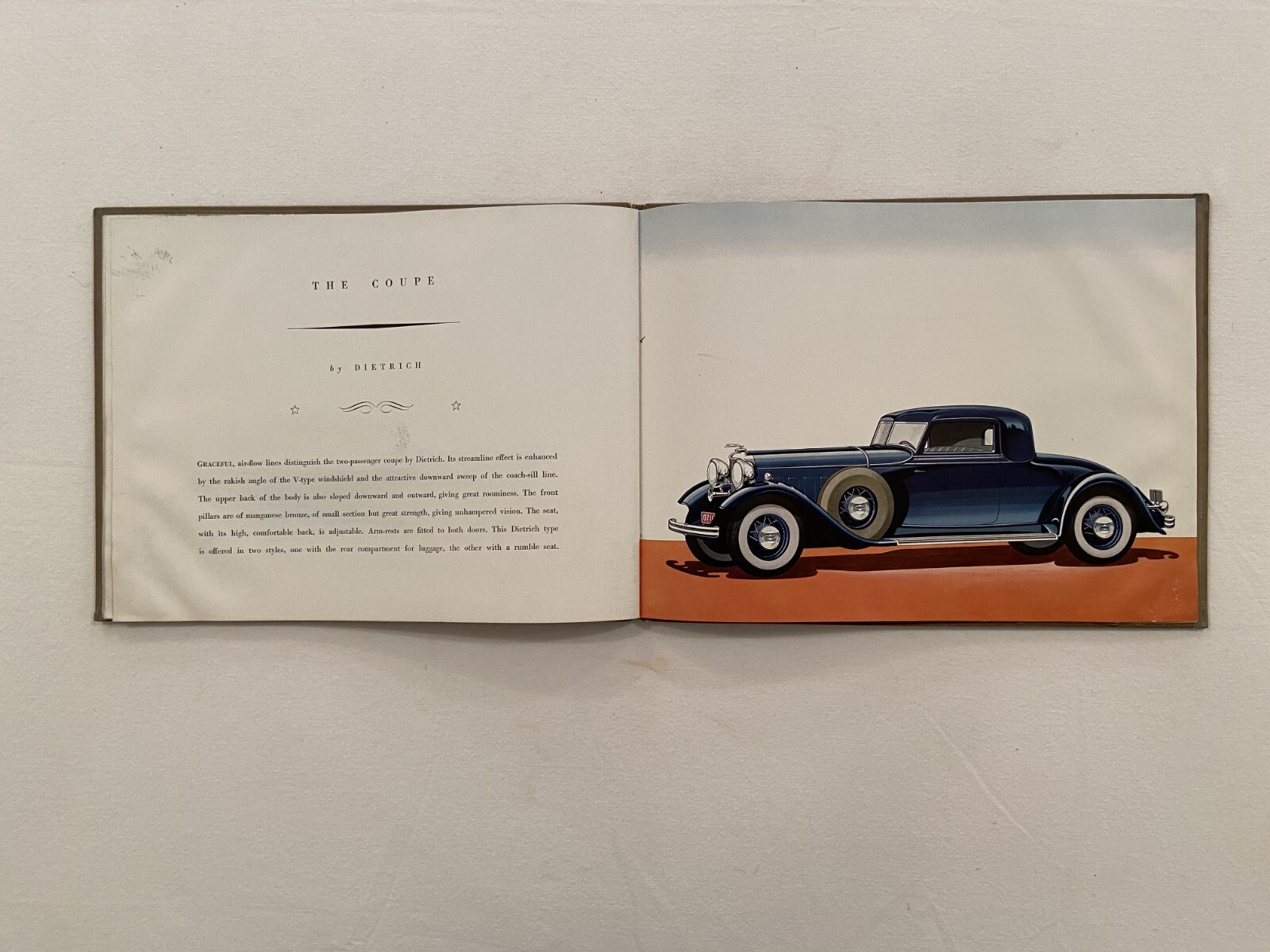 CA 1931 LINCOLN TWELVE CYLINDER MOTOR CARS HARDBOUND ORIGINAL FULL-COLOR CATALOG