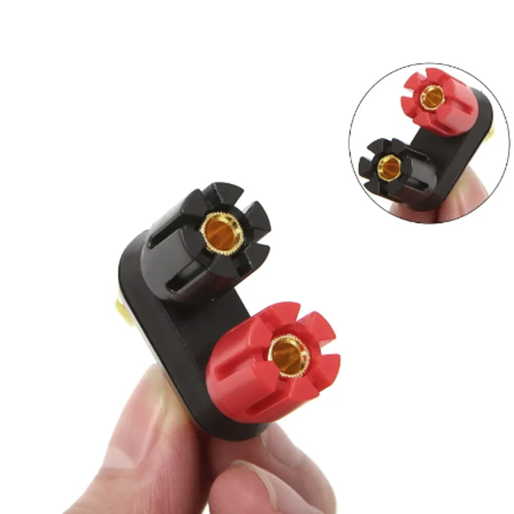 10 Pcs Speaker Terminal Binding Post Power Amplifier Dual 4mm Banana Plug