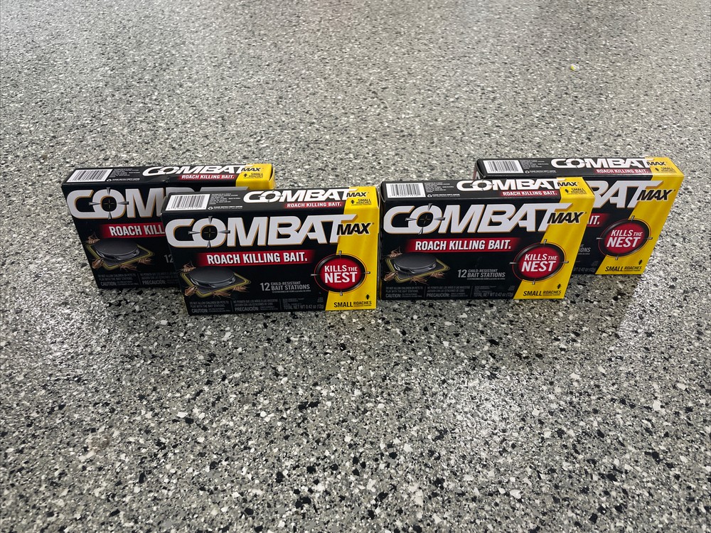 Combat Source Kill MAX Small Roach 12 PCS Kills Small Roaches