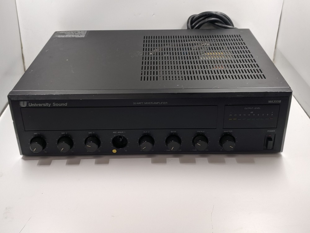 University Sound MA355B 35-Watt Amplifier **PLEASE READ**