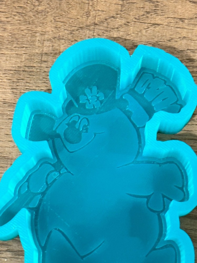 Charming Snowman Freshie Silicone Mold - Create Winter Magic