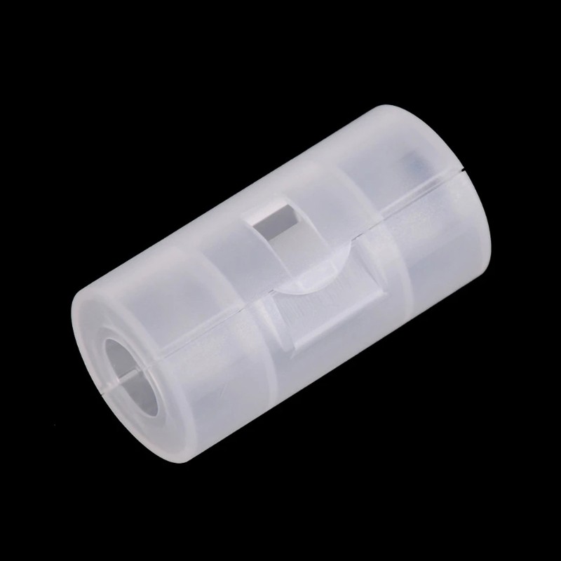 Storage Box 4Pcs Battery To Size C Battery convert Adapter for C