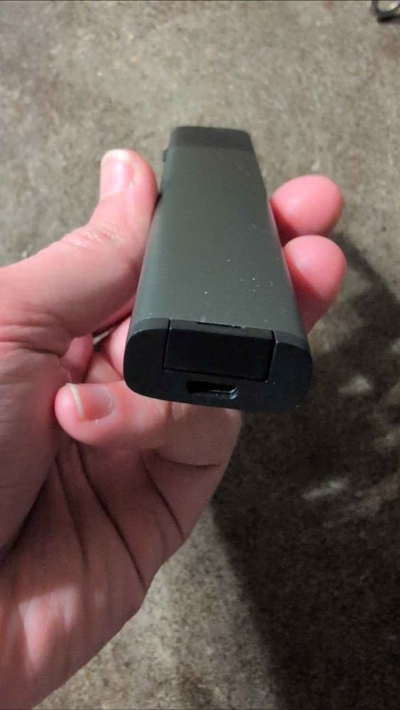 Wireless Presentation Pointer & Clicker with USB Receiver Gray Black