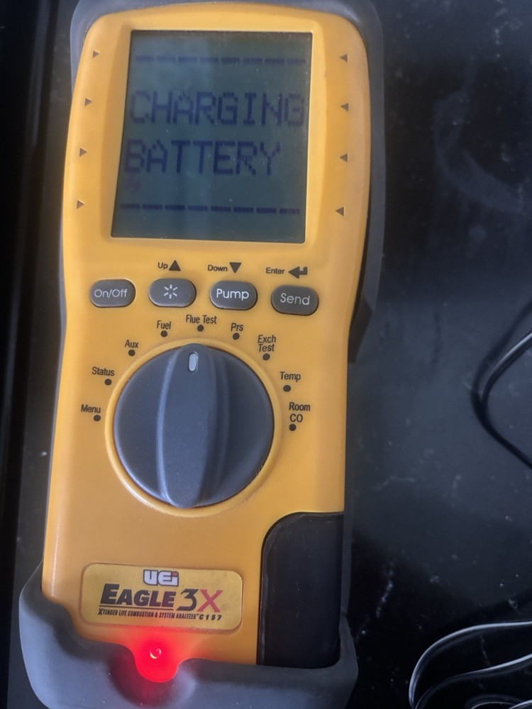 UEI C157 Eagle 3X Combustion Analyzer System Printer KIT AS IS