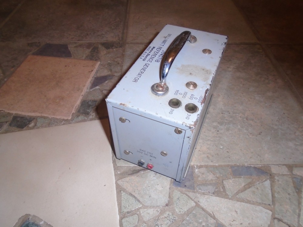 Vintage 1930s WESTERN ELECTRIC Milliwatt Reference Generator J94071B