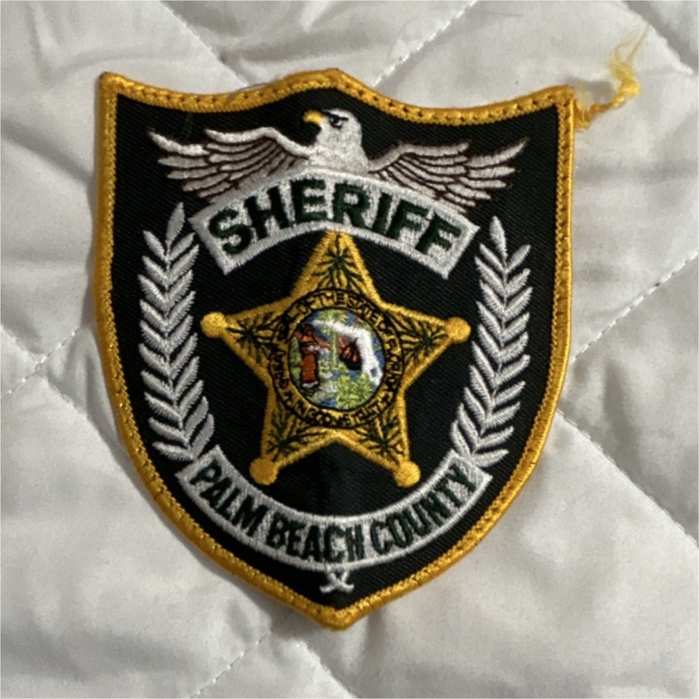 Palm Beach County Sheriff Police Patch Florida Single Collectible Patch