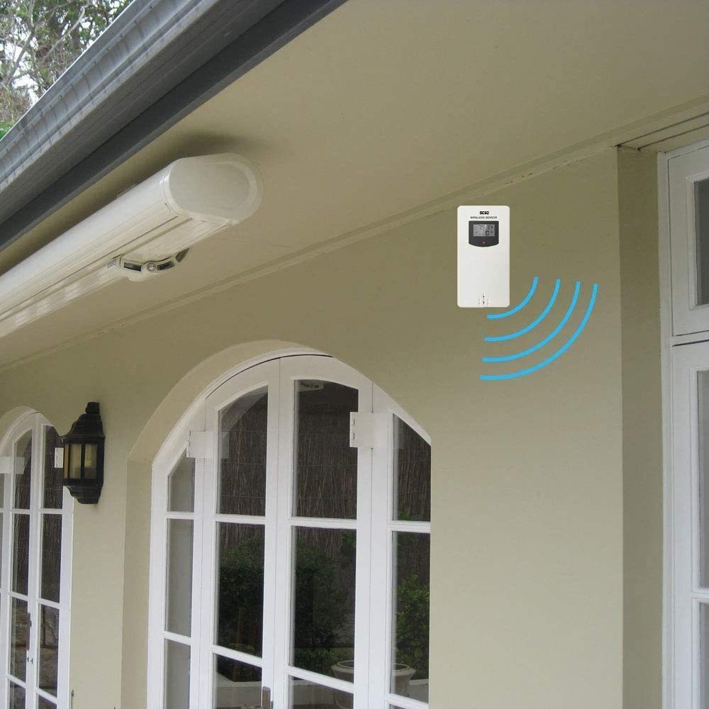 SMARTRO Wireless Remote Sensor Indoor Outdoor Thermometer Replacement for...
