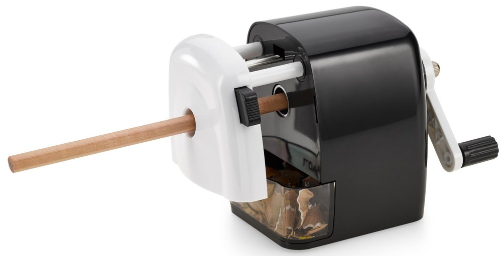 Dahle 133 Pencil Sharpener with Automatic Cutting System, Adjustable Point, A...