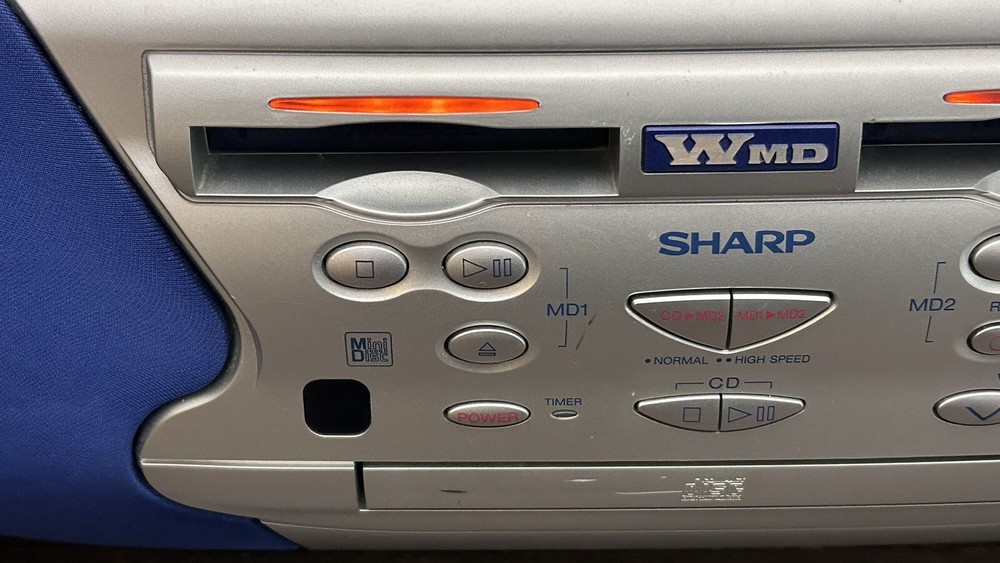 SHARP MD Studio MD-F200 MD/CD System Tape Don’t Work