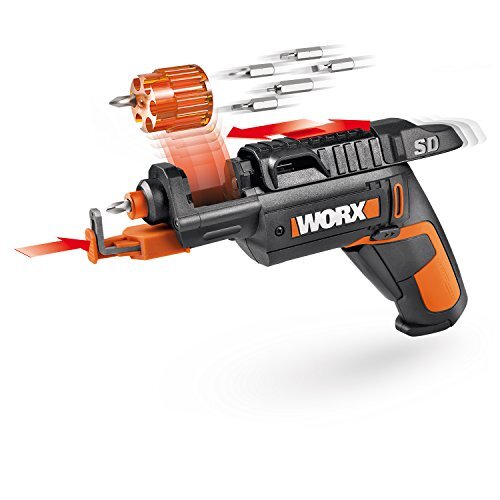 WORX Semi Automatic Screwdriver with Quick Draw Bit Change and Screw Holder
