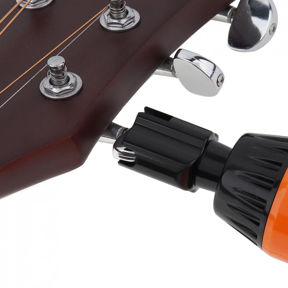 Guitar Tools Guitar Strings Winder with String Cutter Rechargeable Electric Auto