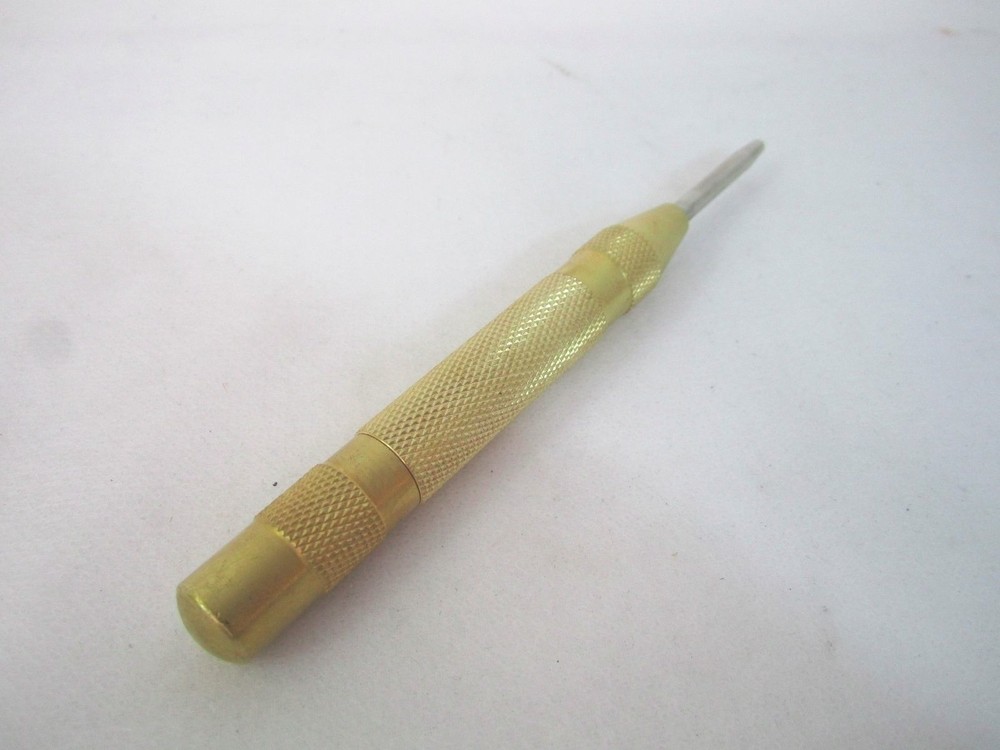 Pack of Three! Automatic Center Punch Spring Loaded New