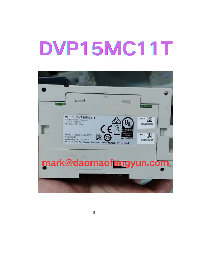 DVP15MC11T Used motion controller testing OK, fast delivery, DHL/FEDEX/UPS