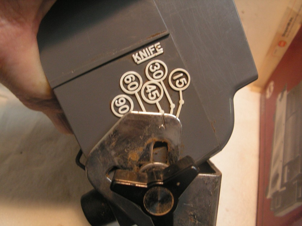 Shopsmith Knife Blade Tool Sharpener Model 600000 Vintage
