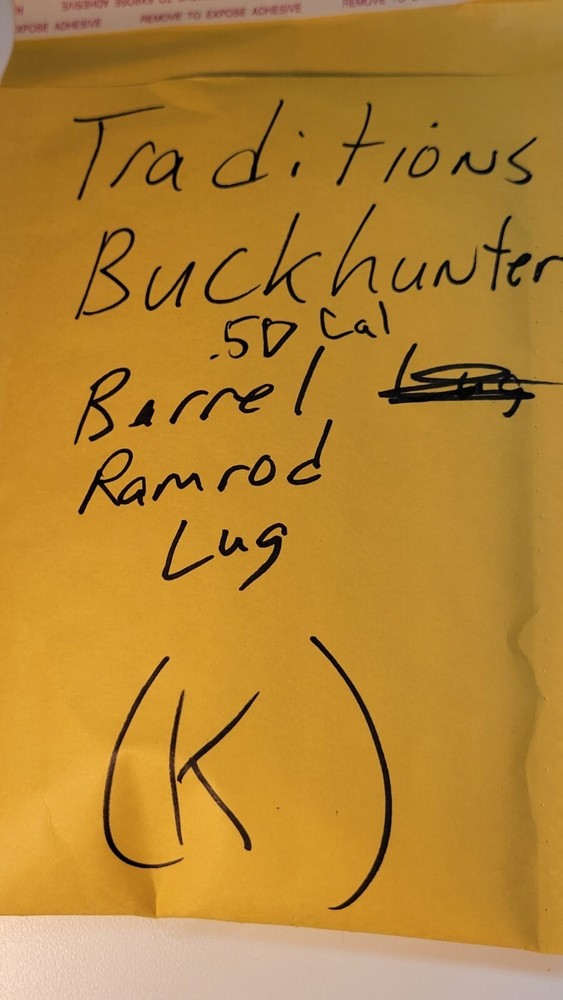 Traditions Buckhunter .50 Cal. Muzzleloader Ramrod Holder Lug (K)