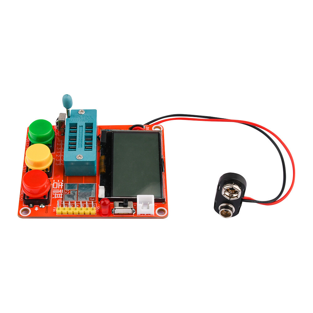 LCR-T4-MINI-Z Transistor Tester 1.7" 12864 LCD Capacitance Servo Frequency test