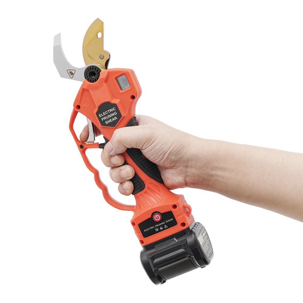 Electric Pruner Cordless Pruning Shears Extension Pole Bar Lithium Battery