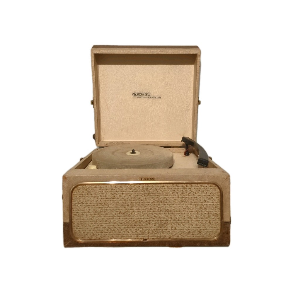 Firestone 4-A-152 Vintage Record Player Phonograph Works