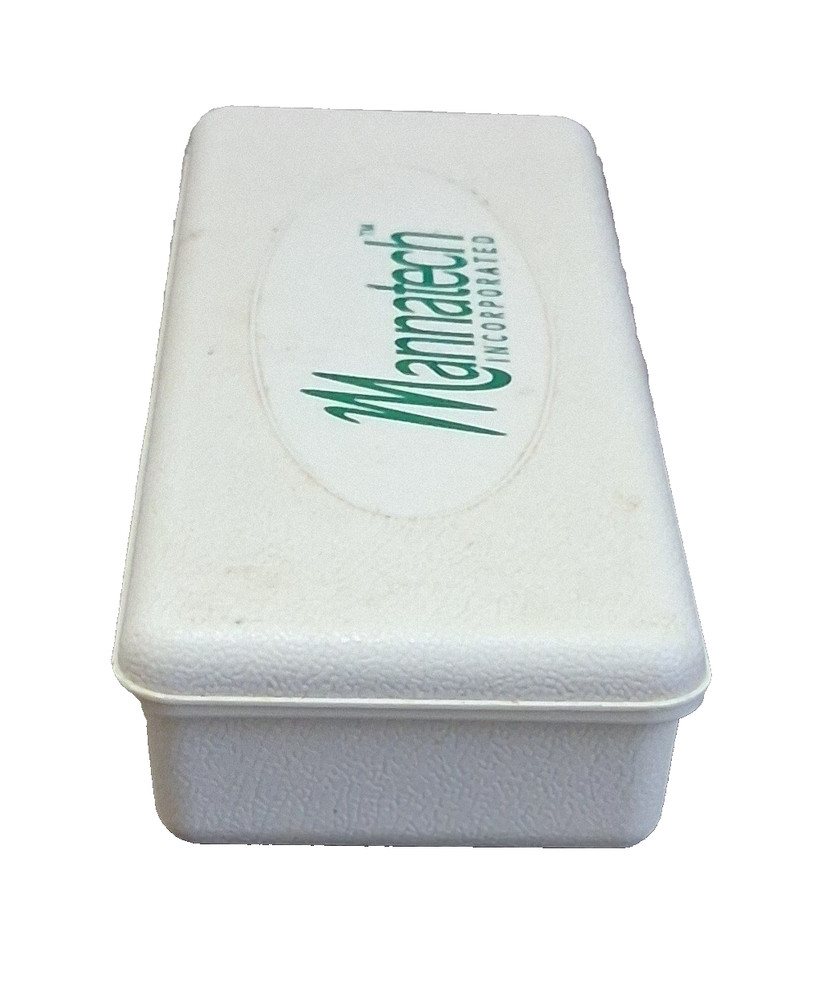 1994 Mannatech Inc VitaMinder Plastic 7 Day Divided Case