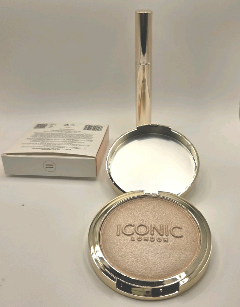 NIB ICONIC LONDON Lashed and Luminous 2 PC Makeup Gift Set