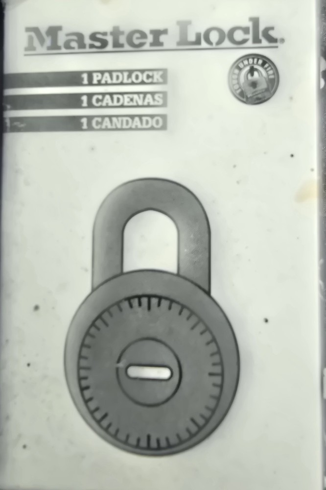 MASTER LOCK COMBINATION PADLOCK NEW IN BOX INDIVIDUAL COMBINATIONS L3