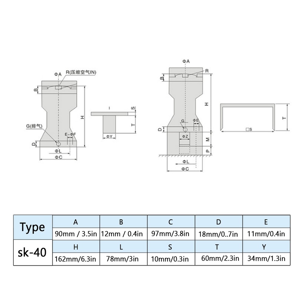 Adjustable Pneumatic Percussion Hammer For Vibrating Powder Excellent