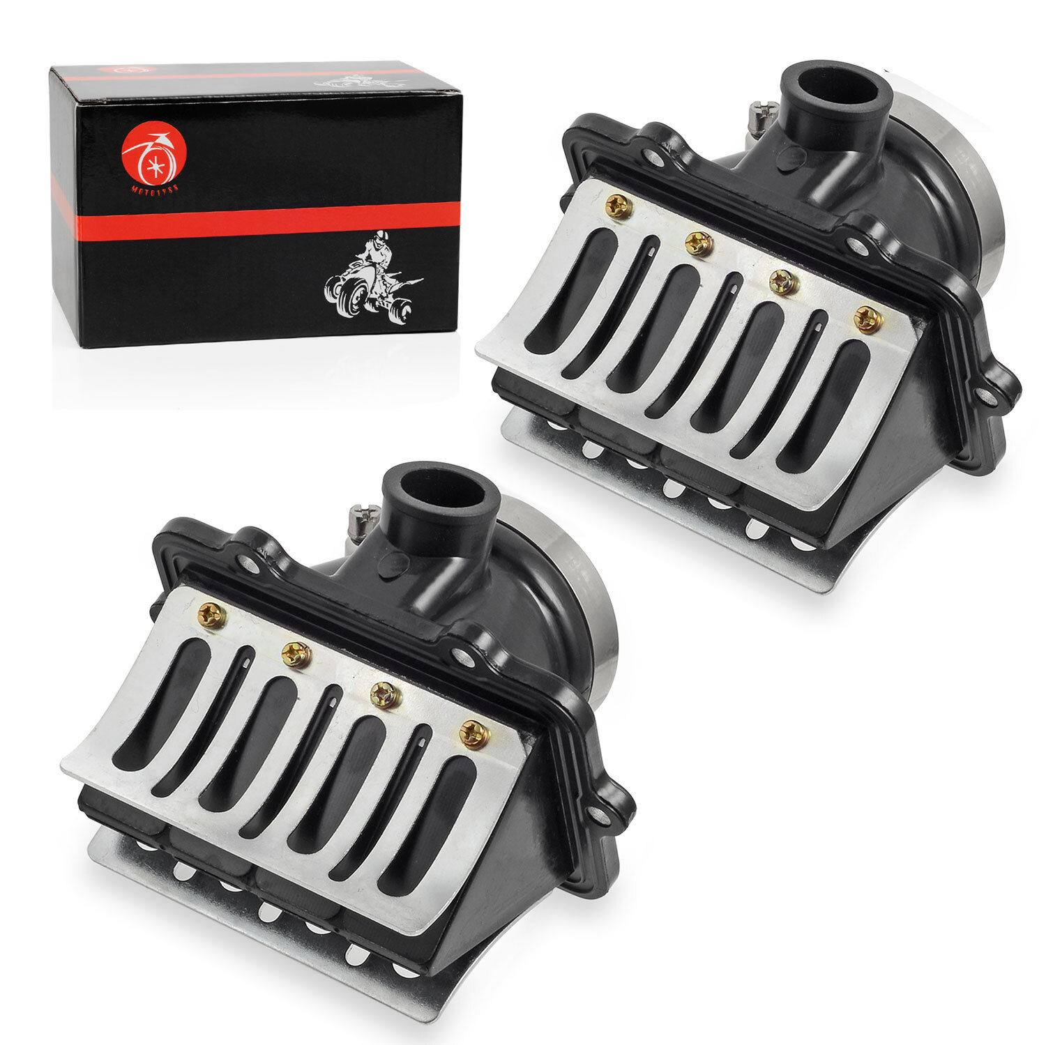 2SETS Carb Flange Intake Socket Reed Valve For Ski-Doo Legend Summit MXZ 700 800