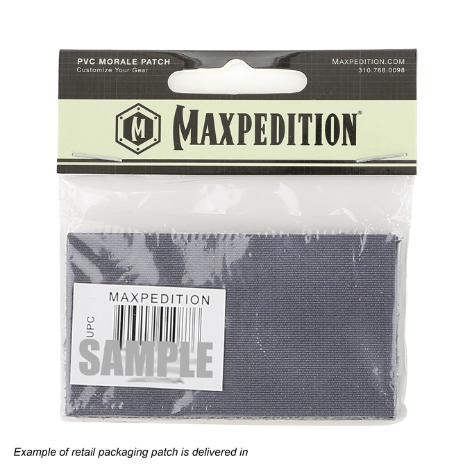PVC Morale Patch - MAXPEDITION - REAL PATRIOTS - FULL Color version