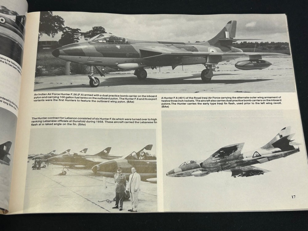 Hawker Hunter In Action Book
