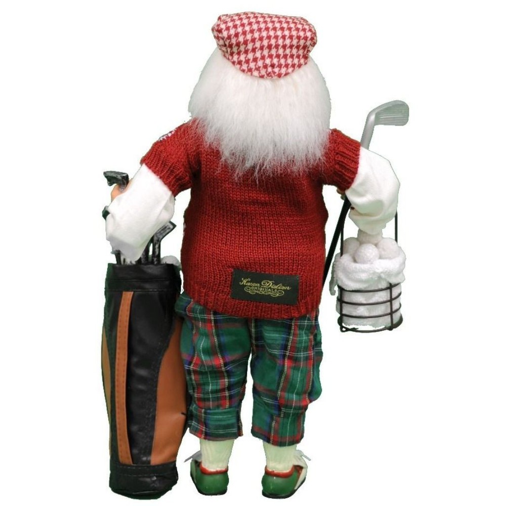 GOLF SANTA W/ BASKET 22